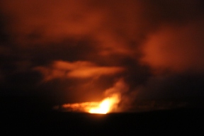 Halema`uma`u Crater at Night 7