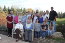 The entire family. Thanksgiving 2012.